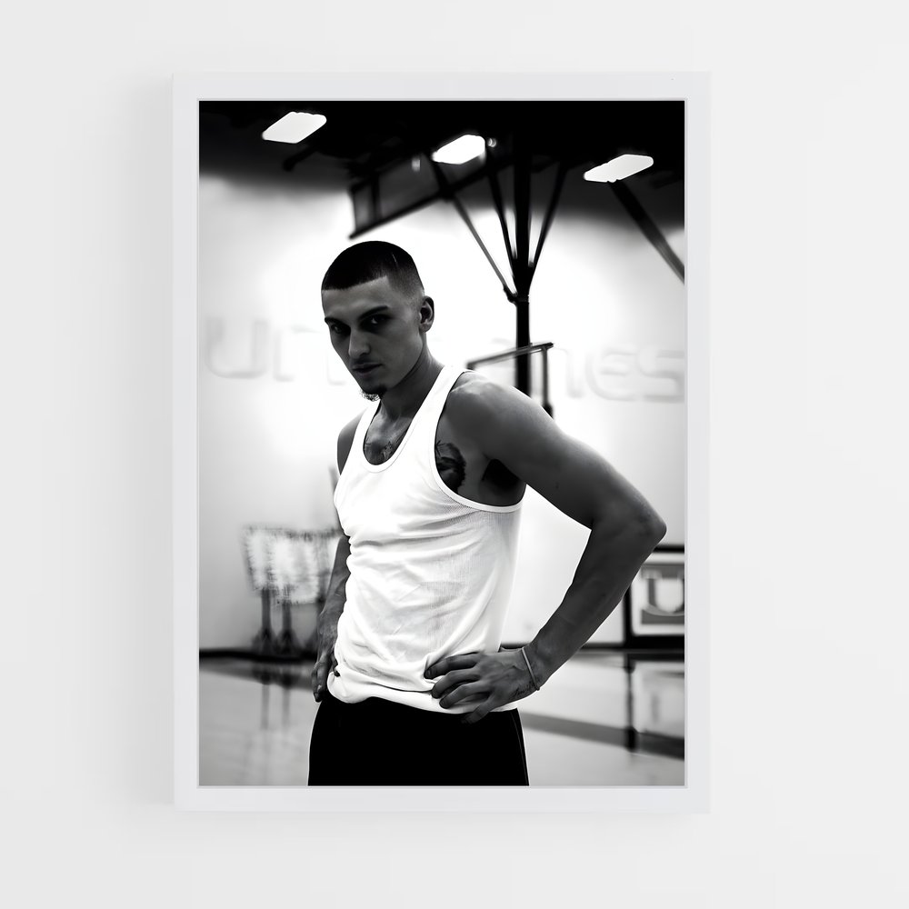 Poster Muscle & Ambition – affiche Basketball (vue 3)